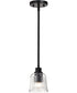 Grayson 1-Light Pendant Matte Black