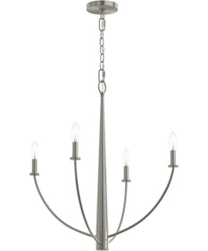 Jheni 4-Light Medium Chandelier Brushed Nickel