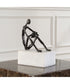 Sit Back, Relax And Read, Iron Sculpture