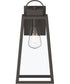 Hedry Large Outdoor Wall Lantern with Clear Glass Panels Antique Bronze