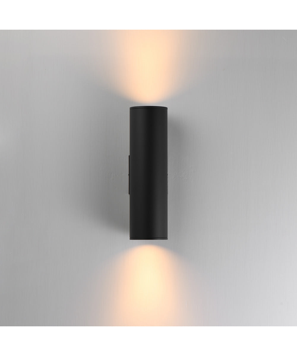 Stout Outdoor Wall Sconce - 15 inch Black