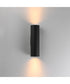 Stout Outdoor Wall Sconce - 15 inch Black