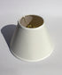 12"W x 8"H THREADED UNO Downbridge Lamp Shade White