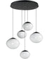 Nimbus LED 5-Light Pendant Black