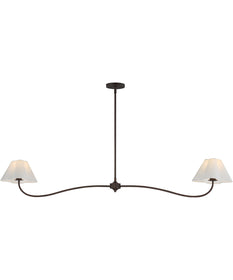 Saxon 2-Light Pendant Oil Rubbed Bronze