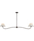 Saxon 2-Light Pendant Oil Rubbed Bronze