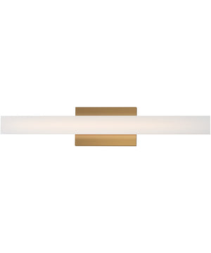 Vogue 24 inch 5CCT LED Vanity Natural Aged Brass