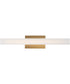 Vogue 24 inch 5CCT LED Vanity Natural Aged Brass
