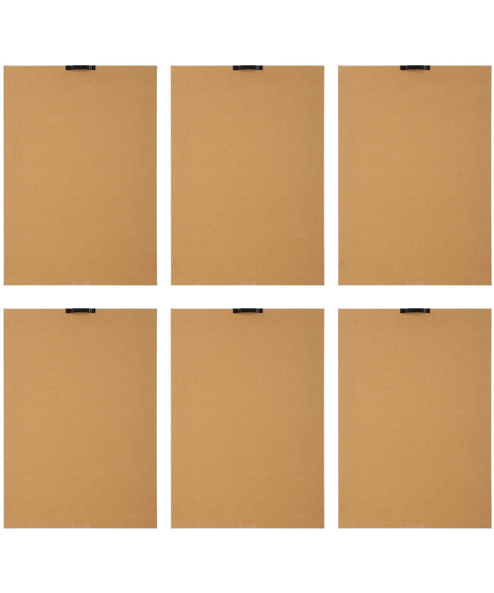 Wild Flourish Framed Floral Prints Set of 6