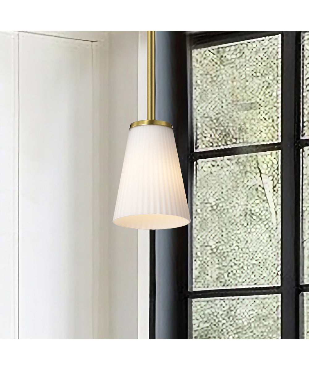 Royale 1-Light Pendant Burnished Brass