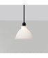 Russel 1-Light Pendant Matte Black