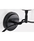 Liam 3-Light Vanity & Wall Matte Black