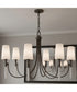 Eloura 6-light Chandelier Iron Gate