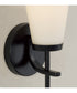 Drake 1-Light Sconce Matte Black