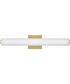 Marti LED-Light Large LED Vanity in Lacquered Brass