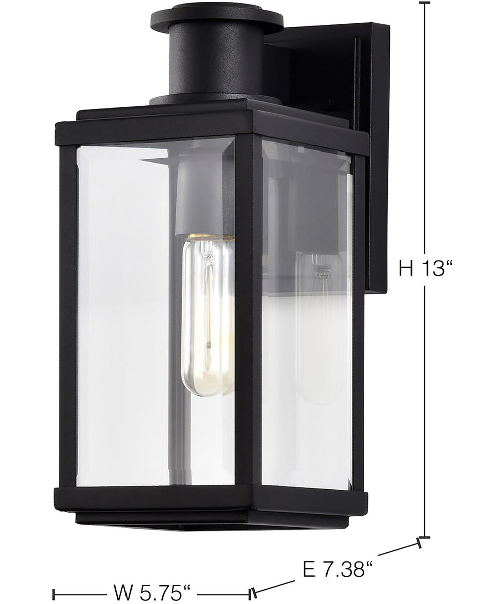 Luca 1-Light Outdoor Sand Black