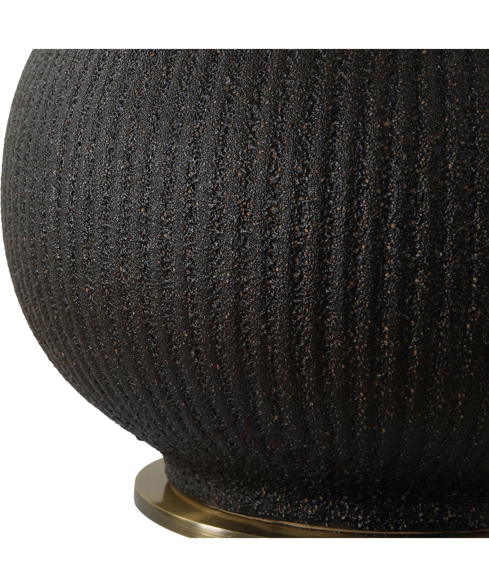 Rimini Black Glaze Table Lamp
