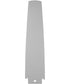 Cozy 52" 3-Blade Ceiling Fan 1-Light Fan Brushed Polished Nickel