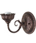 8" Wide Roseborder Wall Sconce