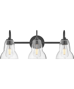 Vera 3-Light Medium Three Light Vanity in Black