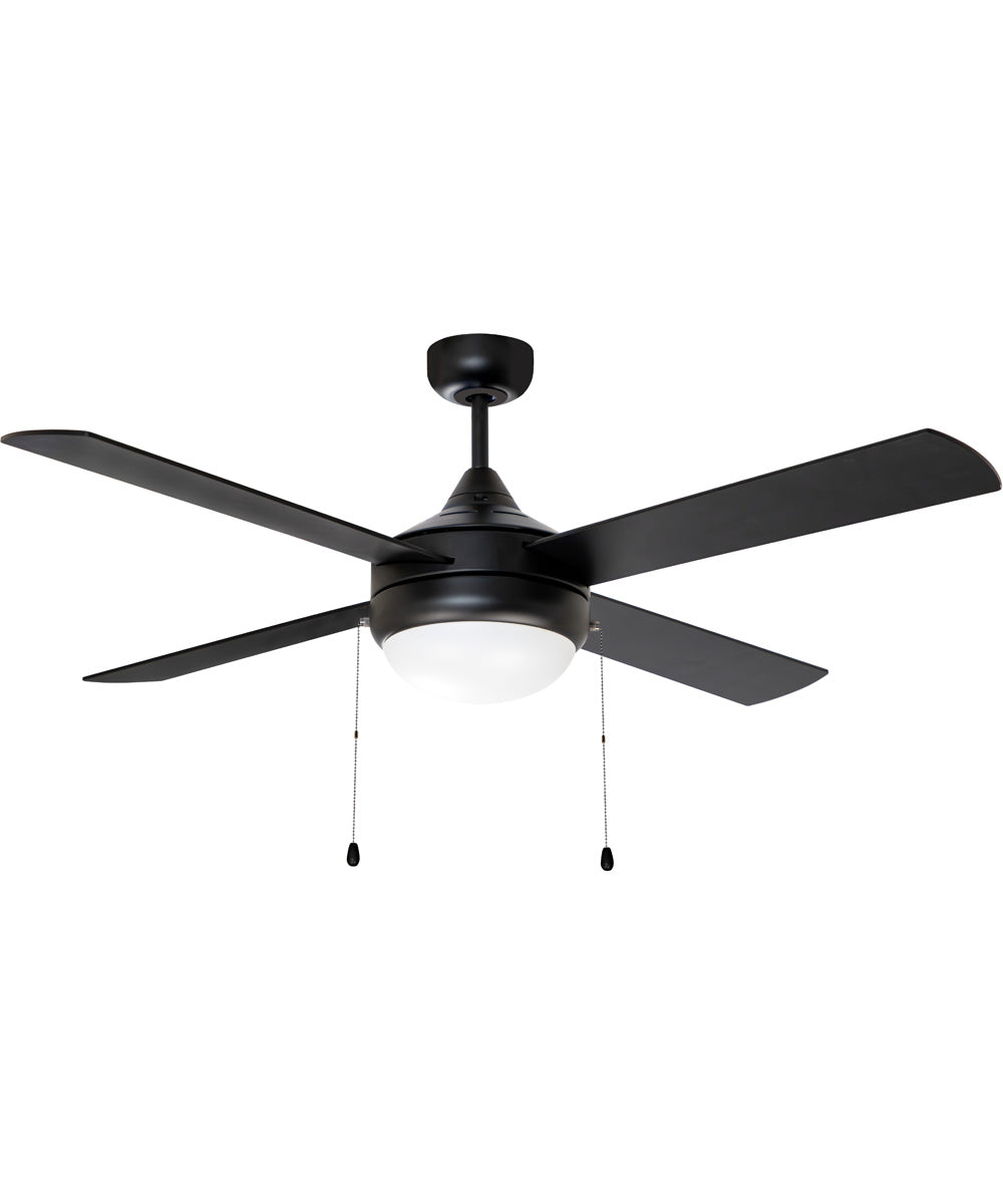 Quattro 52 inch 4-Blade Fan Black