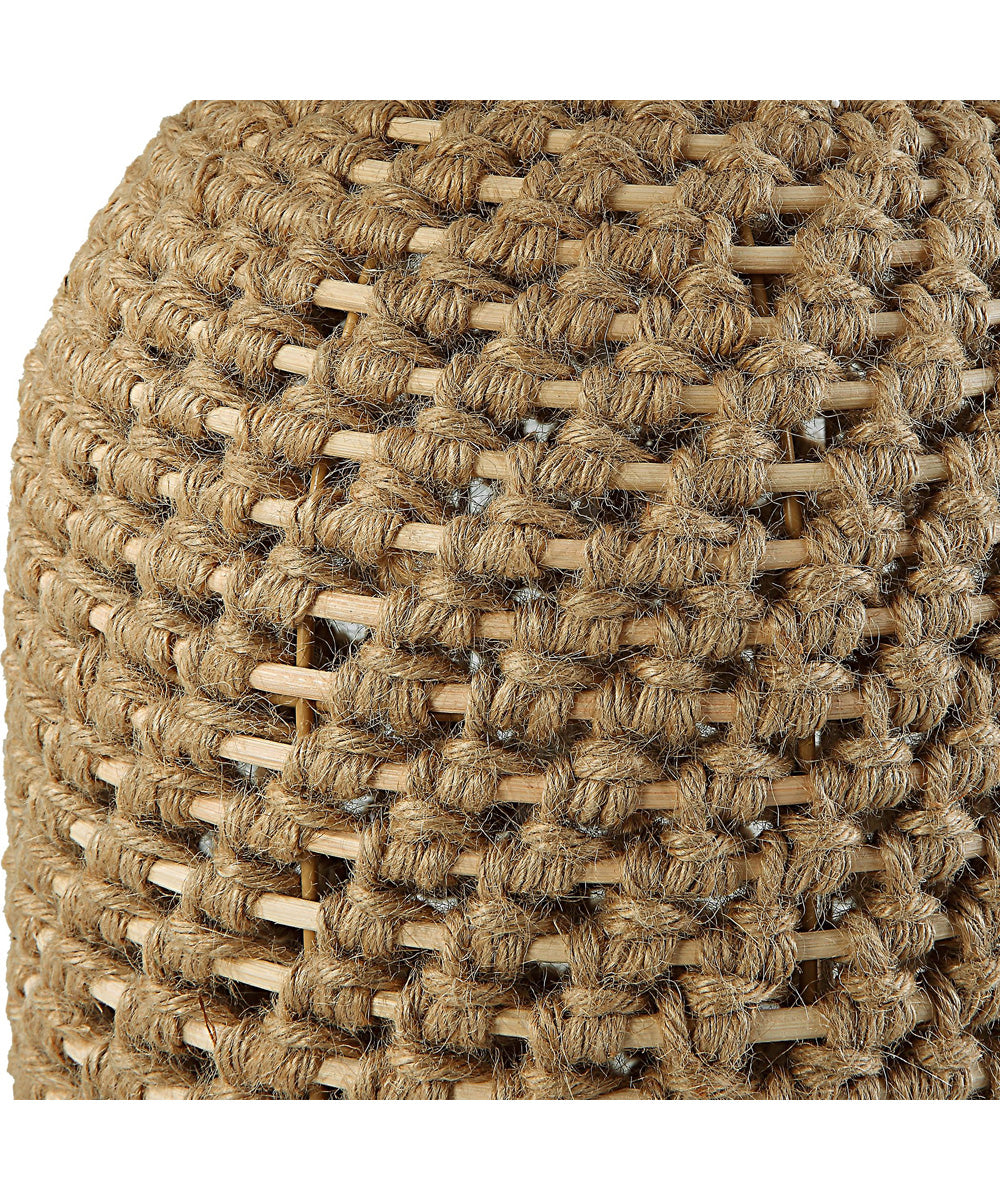 Kendari Rope & Rattan Table Lamp