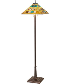 64" High Valencia Mission Floor Lamp