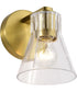 Gianna 1-Light Vanity & Wall Vintage Brass