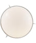 Collins 1-Light Medium Semi-Flush Mount in Polished Nickel