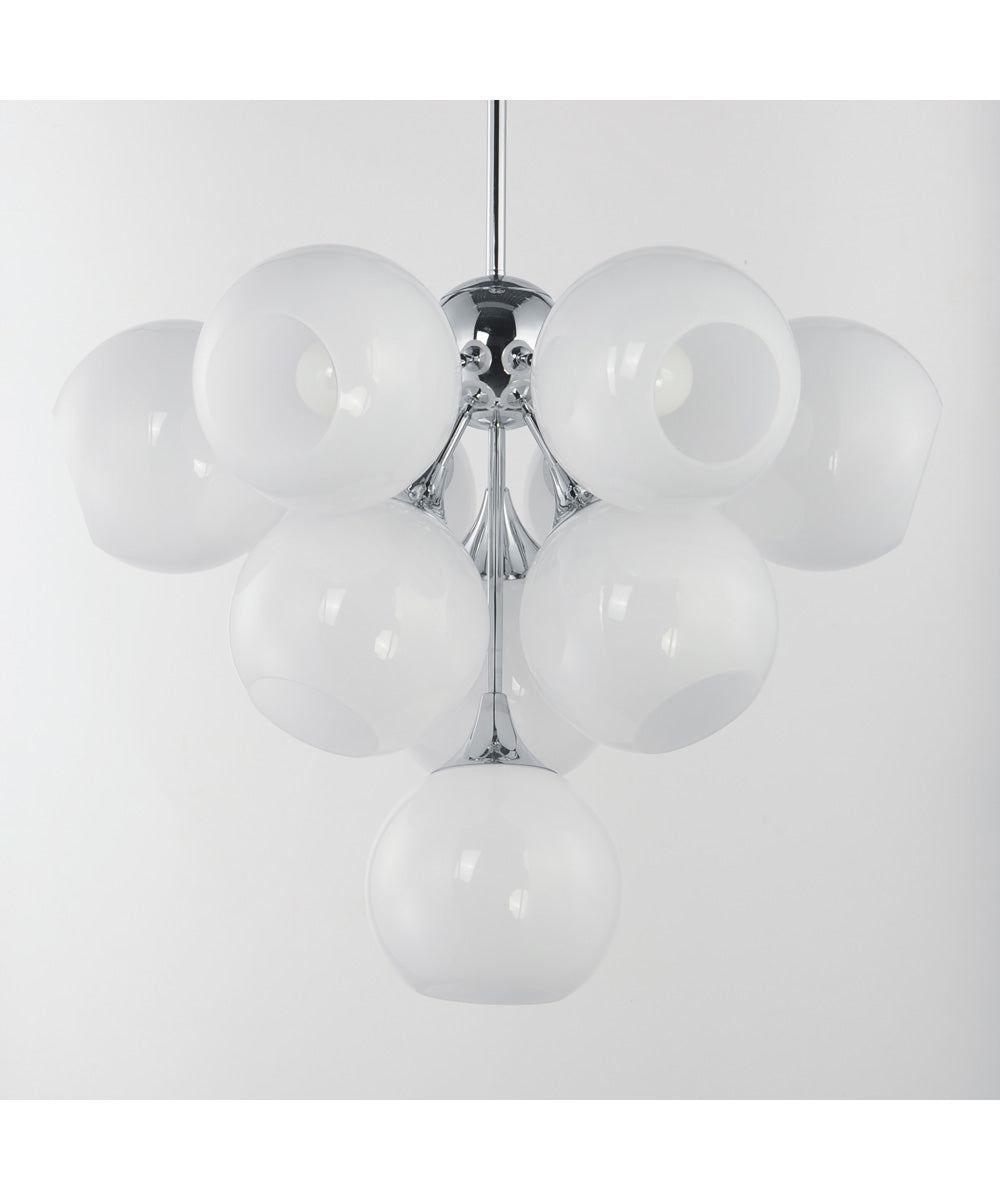 Neve 10-Light Pendant Polished Chrome