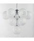 Neve 10-Light Pendant Polished Chrome