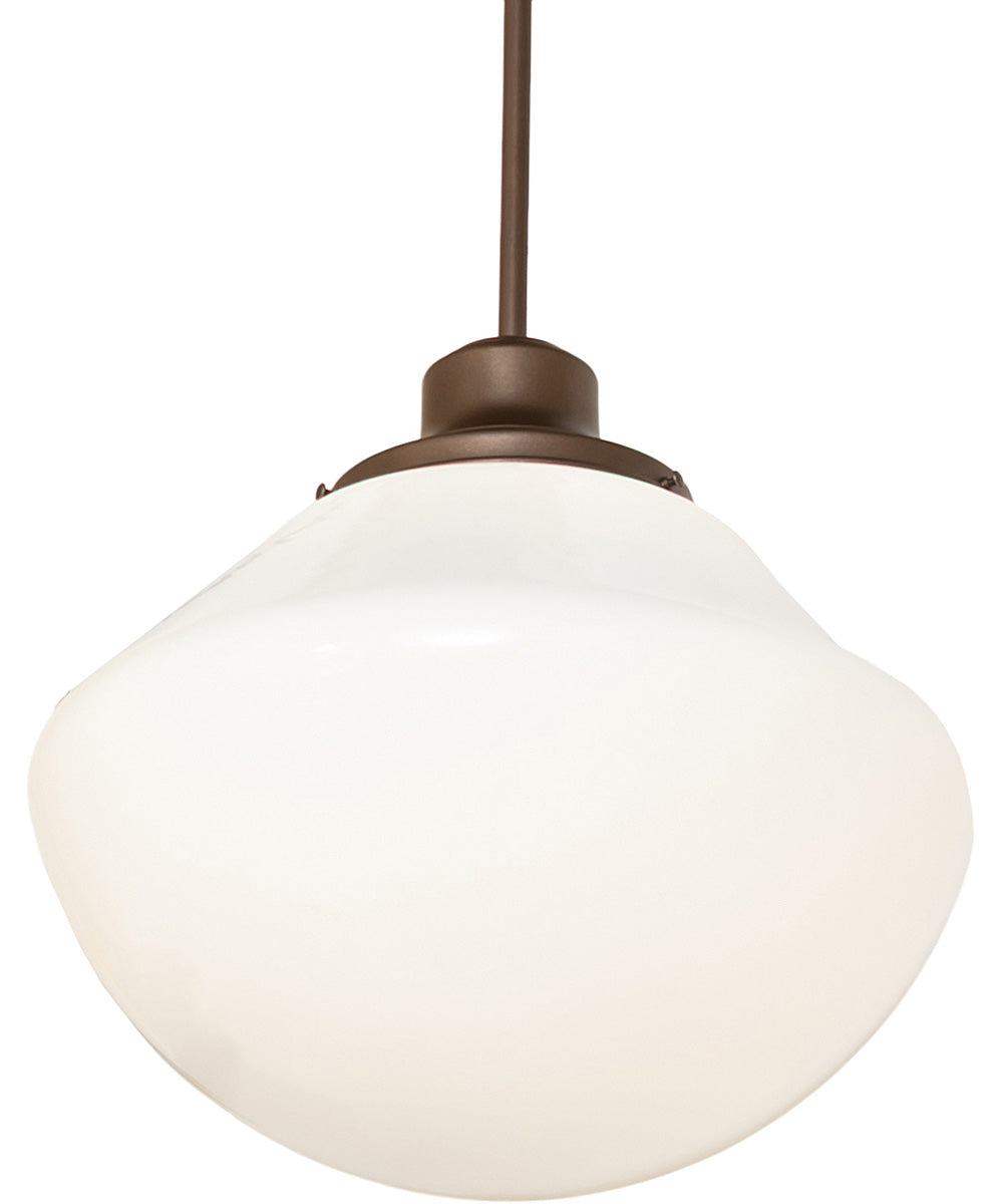 16" Wide Revival Schoolhouse Traditional Globe Pendant