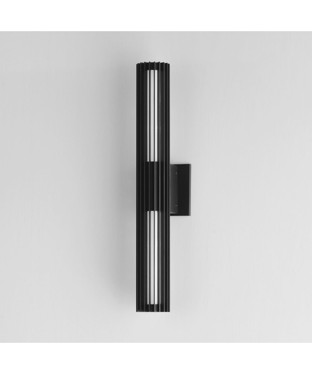 Citadel 24 inch LED Outdoor wall sconce Black