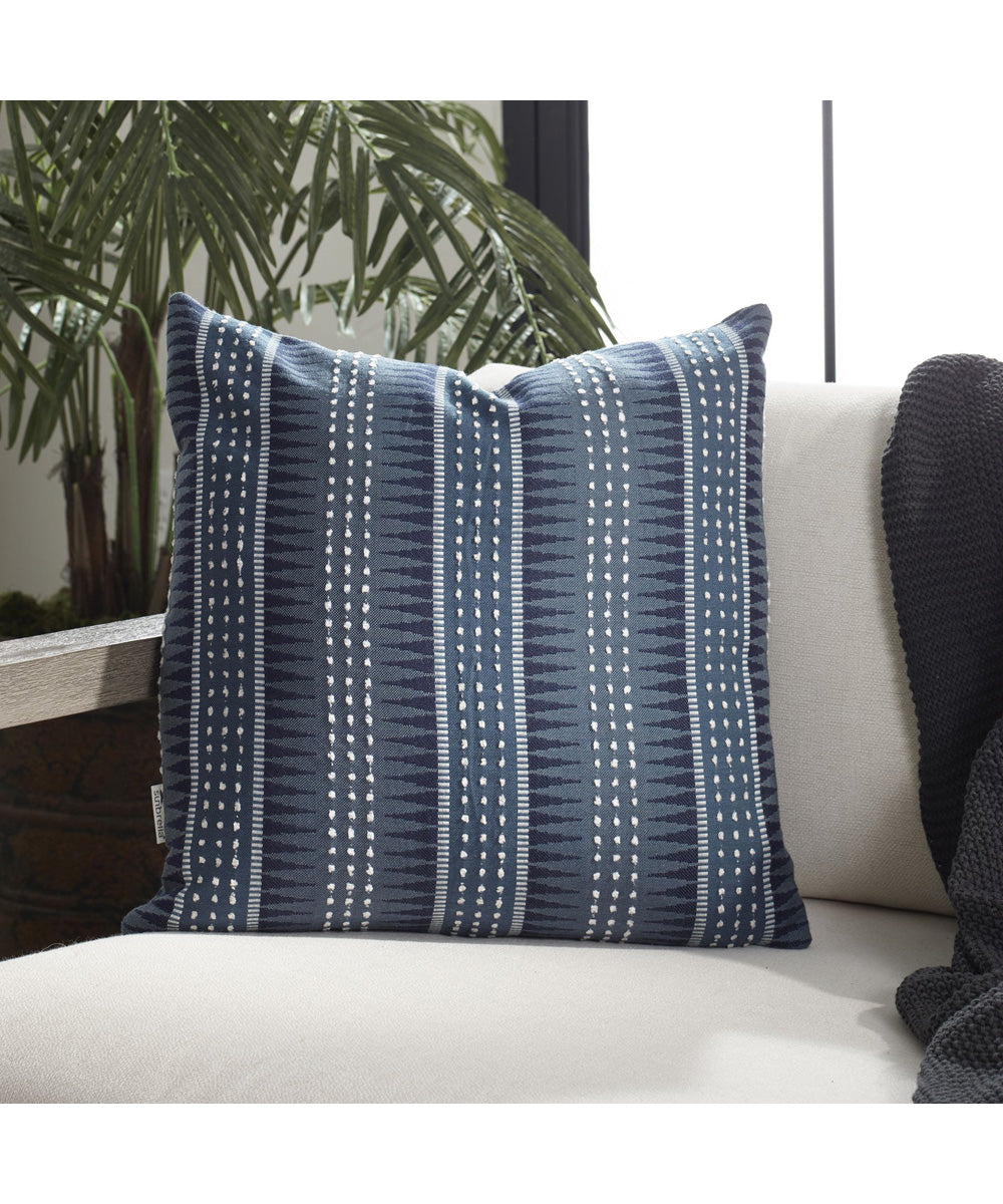 Backgammon Slate Outdoor Pillow