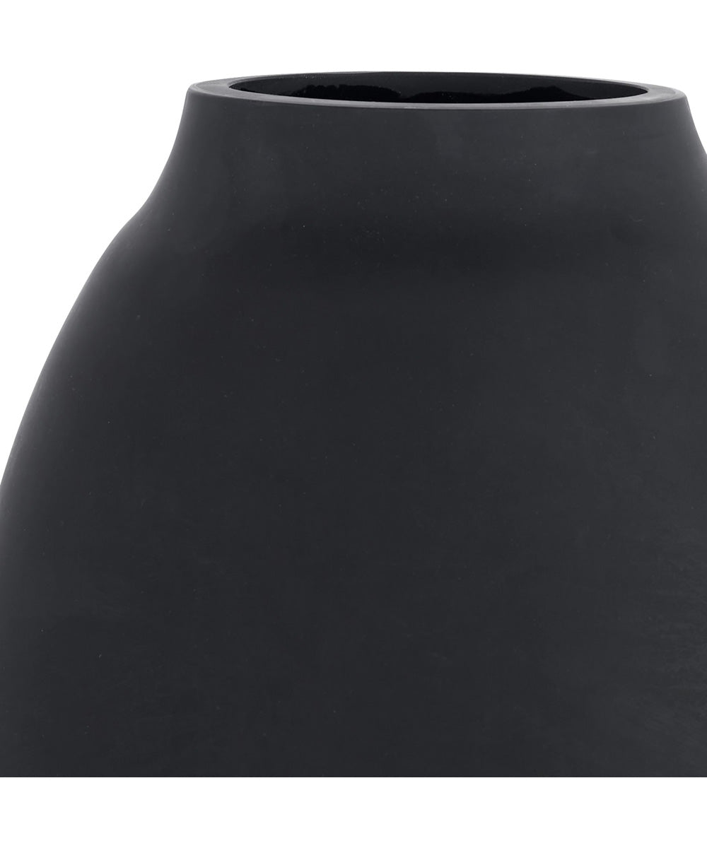 Hearth Matte Black Vases, Set of 3