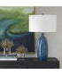 Bixby Blue Table Lamp