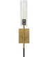 Telesto 1 Light Brass Sconce