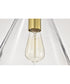 Gianna 1-Light Pendant Vintage Brass