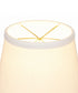 10"W x 8"H White Hardback Empire Lampshade