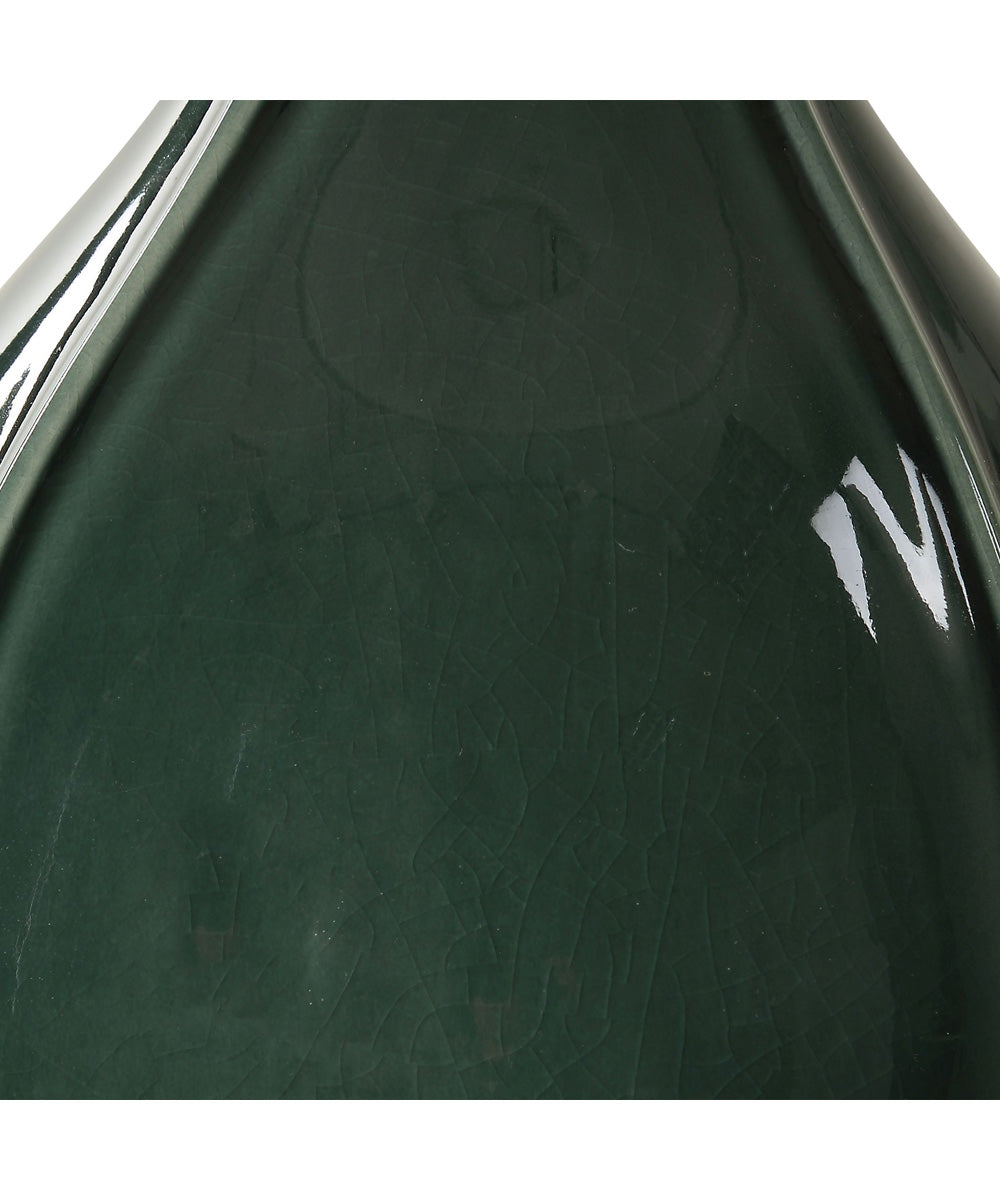 Essex Green Glass Table Lamp