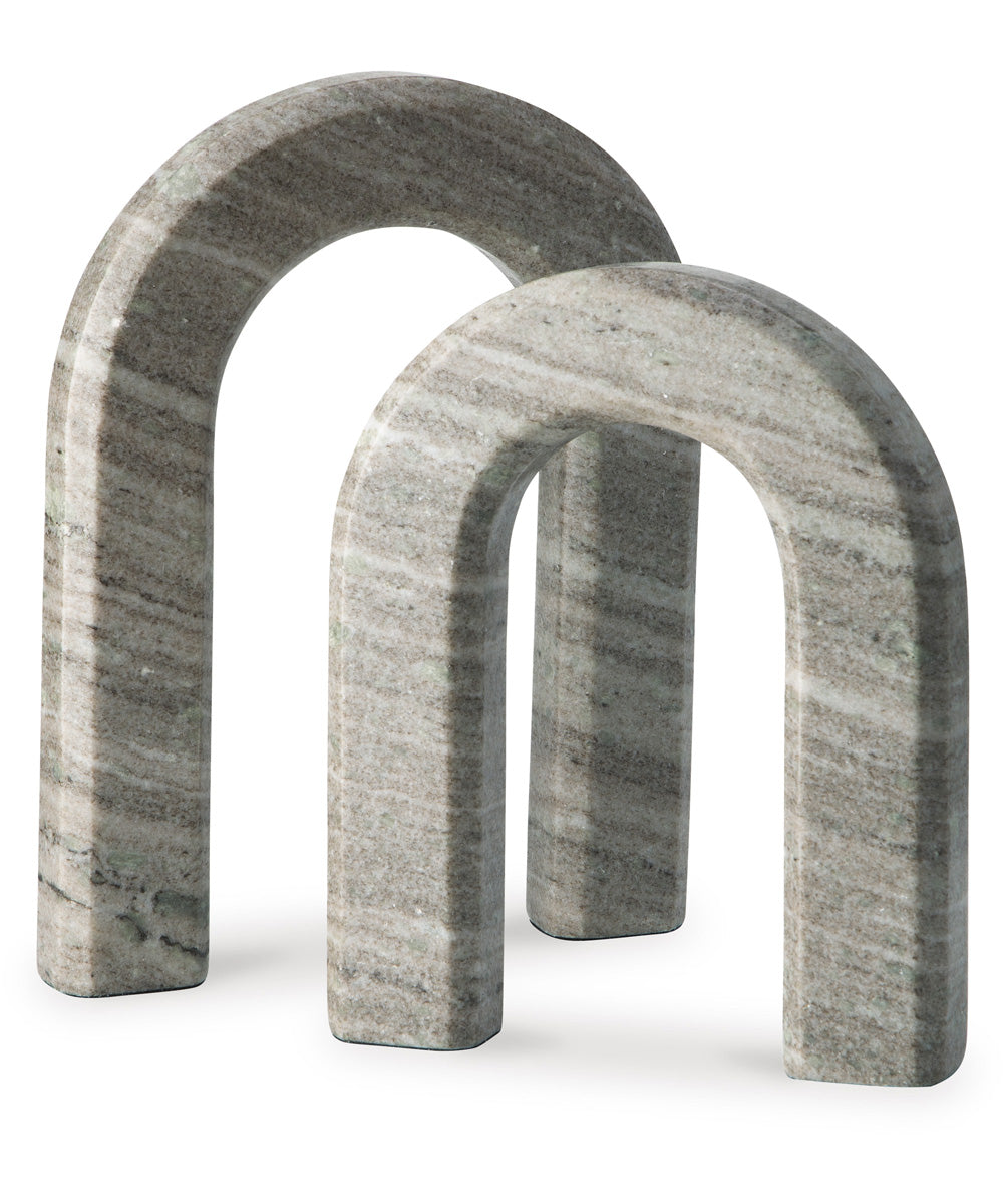 Keithton Sculpture Set Set of 2 Taupe