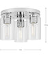 Cofield 12 in. 3-Light Flush Mount P350237 Polished Chrome