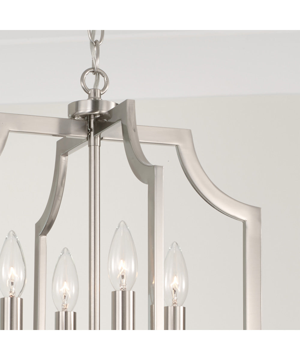 Courtney 4-Light Foyer Brushed Nickel