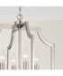 Courtney 4-Light Foyer Brushed Nickel