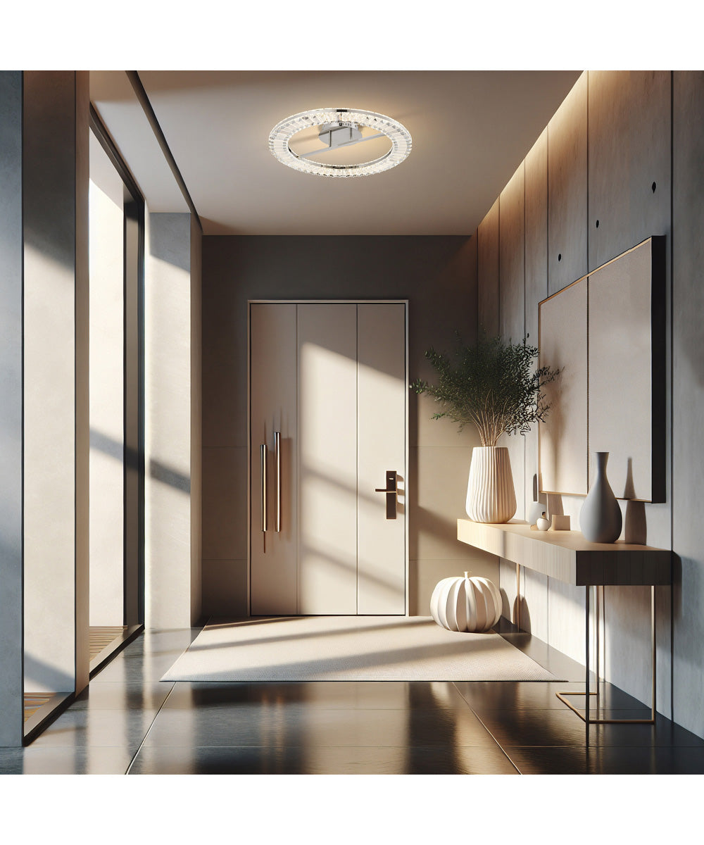 Nova  Close-to-Ceiling Polished Nickel