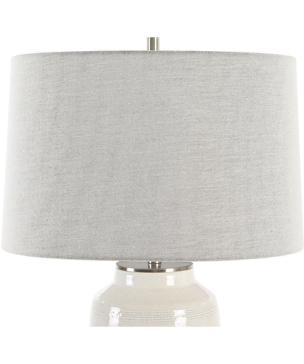 Odawa White Farmhouse Table Lamp
