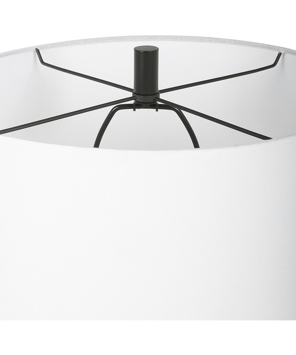 Collar Gloss White Table Lamp