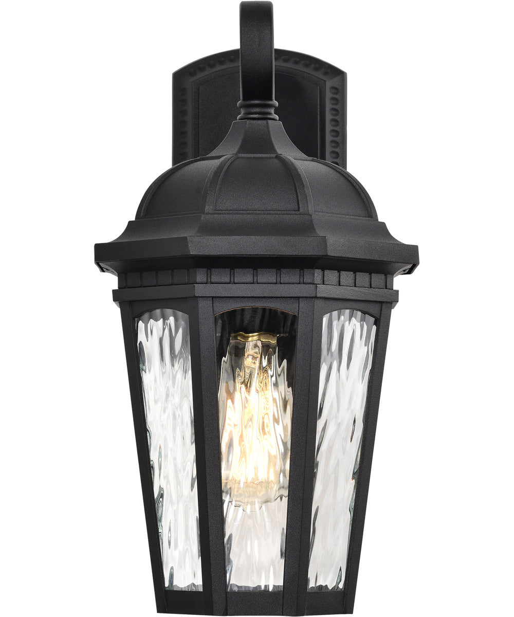 East River 1-Light Outdoor Matte Black