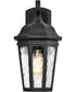 East River 1-Light Outdoor Matte Black