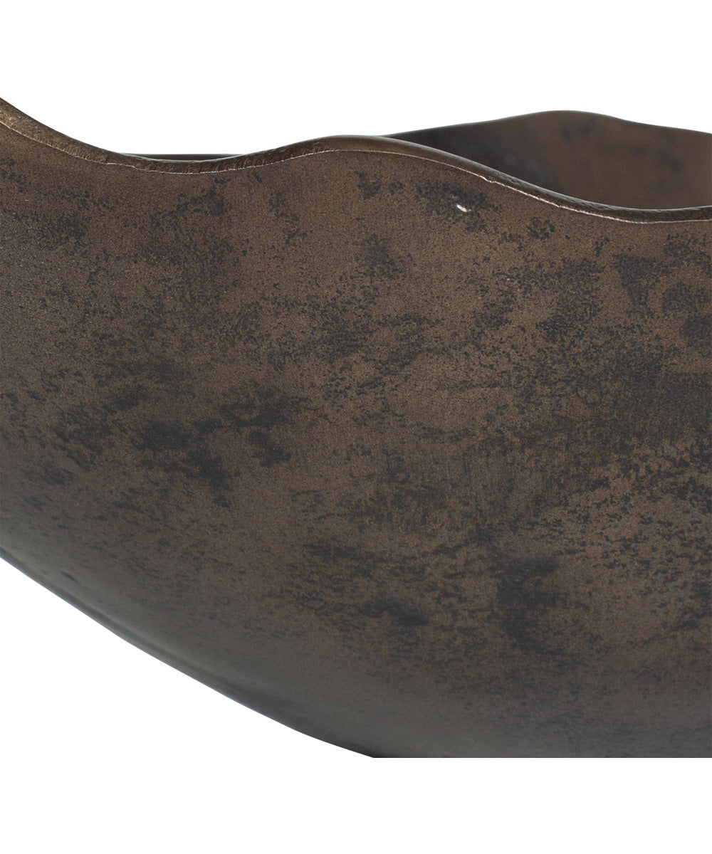 Obscura Bronze Outdoor Bowl